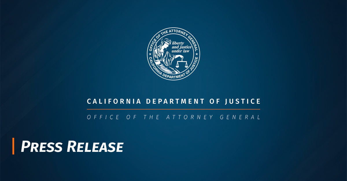 AGRobBonta's tweet card. OAKLAND - California Attorney General Rob Bonta, leading a coalition of 14 attorneys general, slammed the United States Department of Agriculture’s (USDA) demand that states turn over personal and