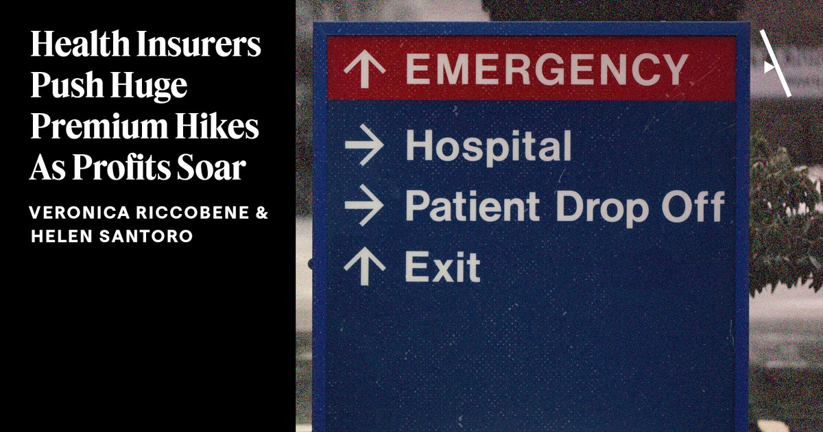 davidsirota's tweet card. Health insurance companies are asking state regulators to approve eye-popping rate increases nationwide — reaching 66 percent for some policies.