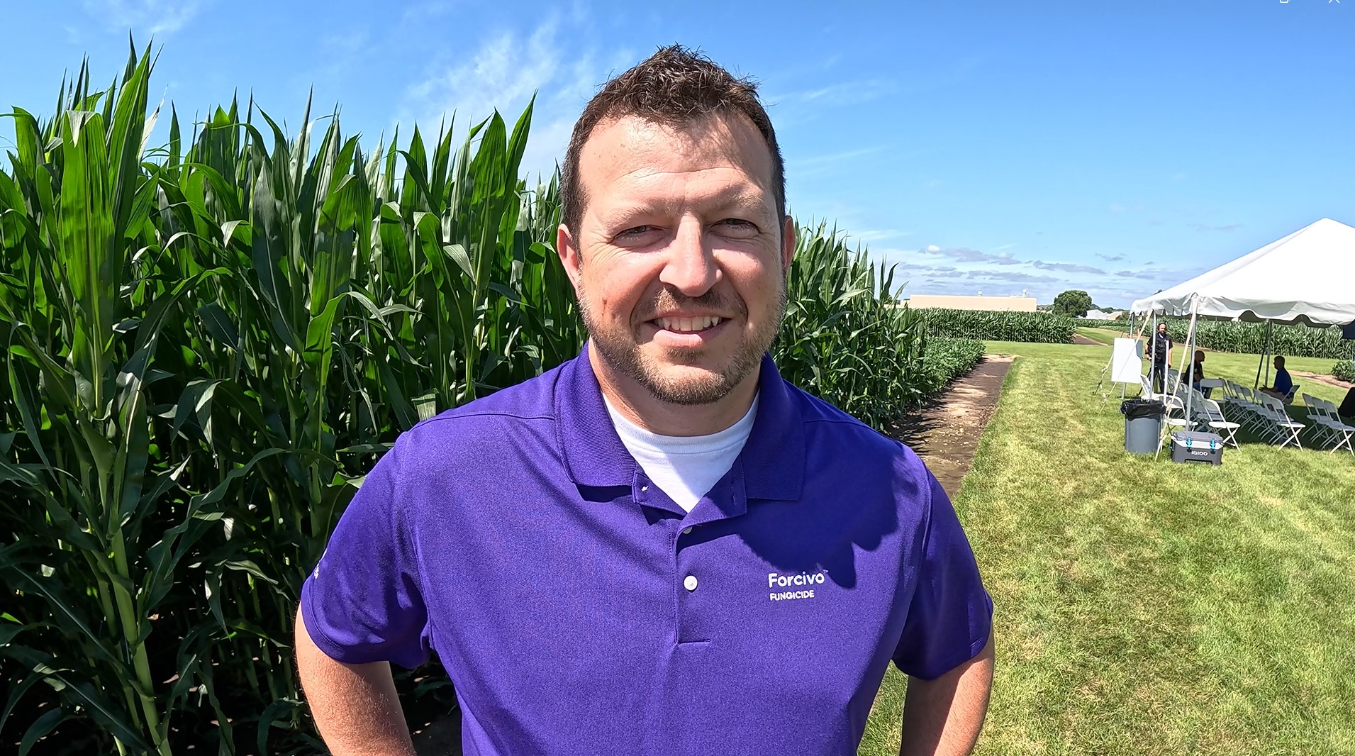 BRNAgNews_Brent's tweet card. The marketing leader of U.S. crop protection for Corteva says he’s concerned about the increasing number of tar spot detections across the Corn Belt. Mike Eiberger the disease has been prevalent in...