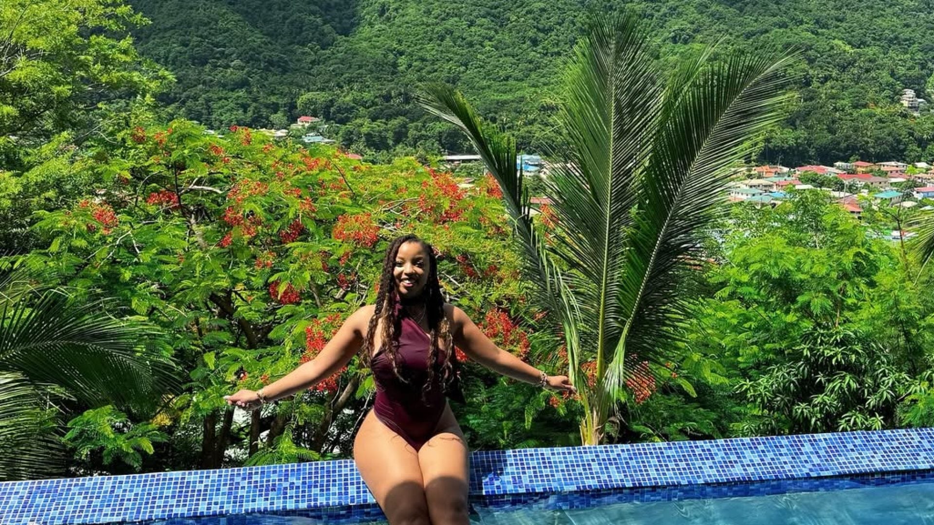 Essence's tweet card. In the past, the singer has said that St. Lucia is a special island where she finds solace, acceptance and creativity.