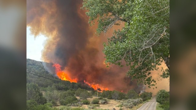 KDVR's tweet card. Grand Valley Fire Protection District said on Tuesday that the Cottonwood Flat Fire in Garfield County is 100% contained.