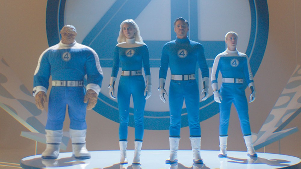 Kirby4Heroes's tweet card. The first reactions for 'Fantastic Four' are praising the 'immaculate' visuals and 'excellent' performances from Pedro Pascal and Vanessa Kirby.