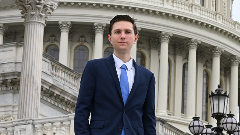 HowieCarrShow's tweet card. TFAS mourns the passing of alumnus Eric Tarpinian-Jachym, whose life was tragically cut short on July 1, 2025. He was a student in The Fund for American Studies Spring Washington Fellowship from...