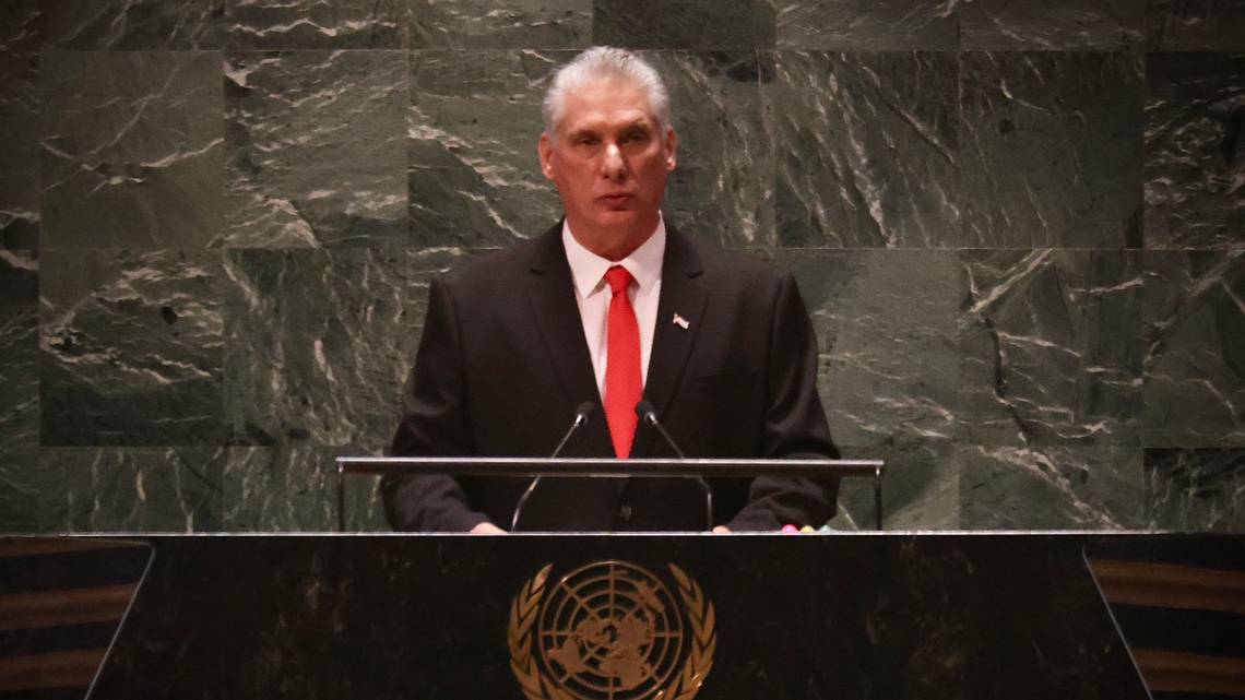 ngameztorres's tweet card. Coincidiendo con otro aniversario del levantamiento popular del 11 de julio de 2021 este viernes, Estados Unidos sancionó al líder cubano Miguel Díaz-Canel por su participación en “graves violaciones...