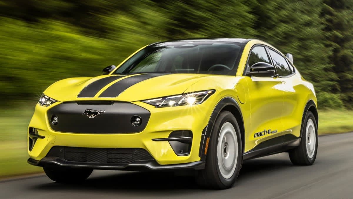 JeffSBartlett's tweet card. Ford is recalling 197,432 Ford Mustang Mach-E EVs due to the risk that a low 12-volt battery could trap passengers inside the vehicle.