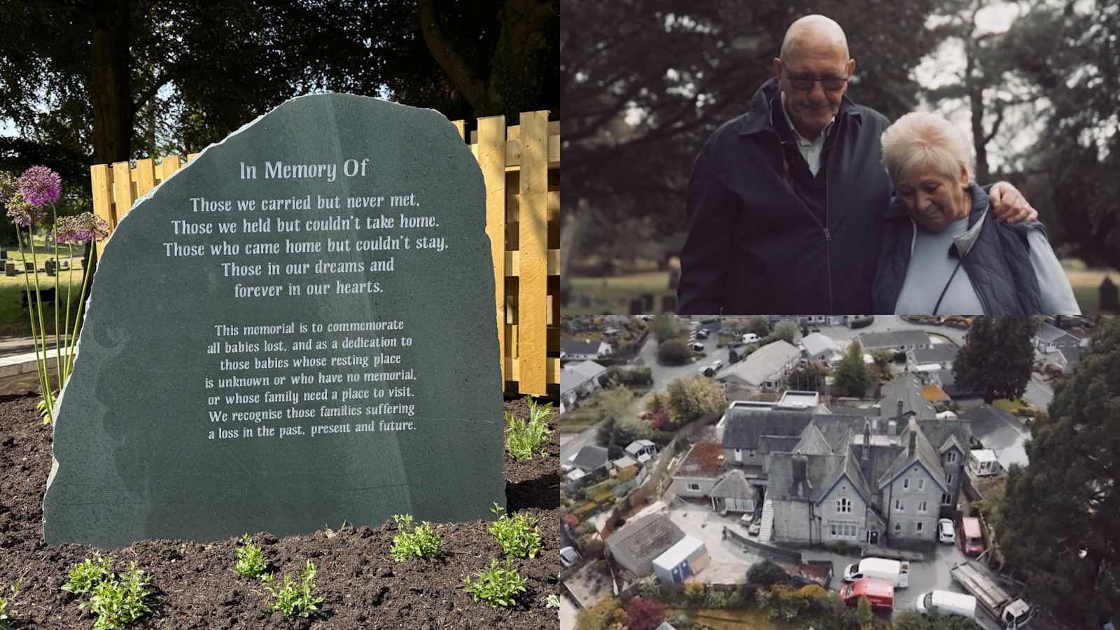 AdoptionApology's tweet card. A ceremony has been held months after an ITV News investigation discovered hundreds of babies were secretly buried in mass unmarked graves across England. | ITV National News
