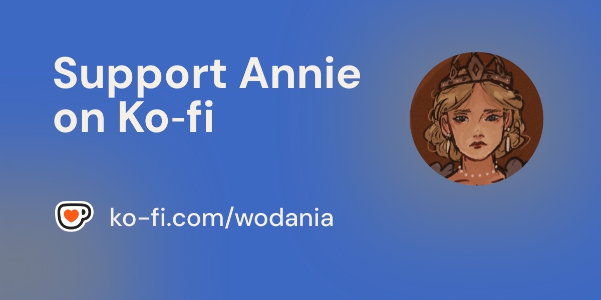 wodaniaa's tweet card. Become a supporter of Annie today!