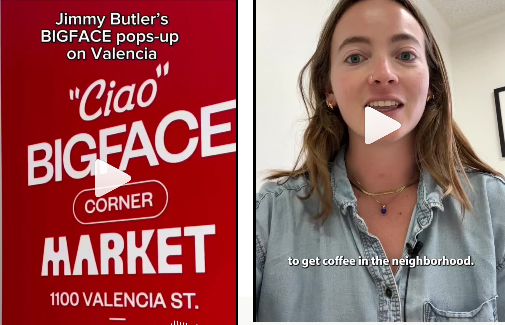 MLNow's tweet card. If you're not following on on Instagram, here are some short videos that we have been posting on BIGFACE and coffee recommendations.
