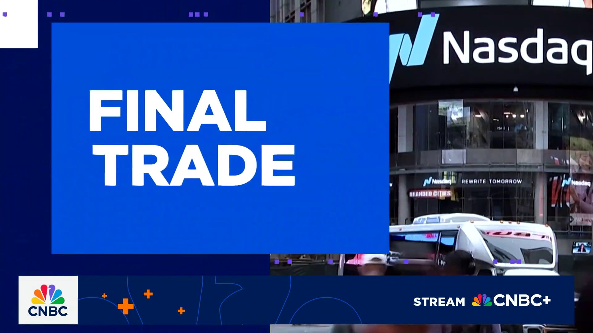 CNBCFastMoney's tweet card. The final trades of the day with the Fast Money traders.