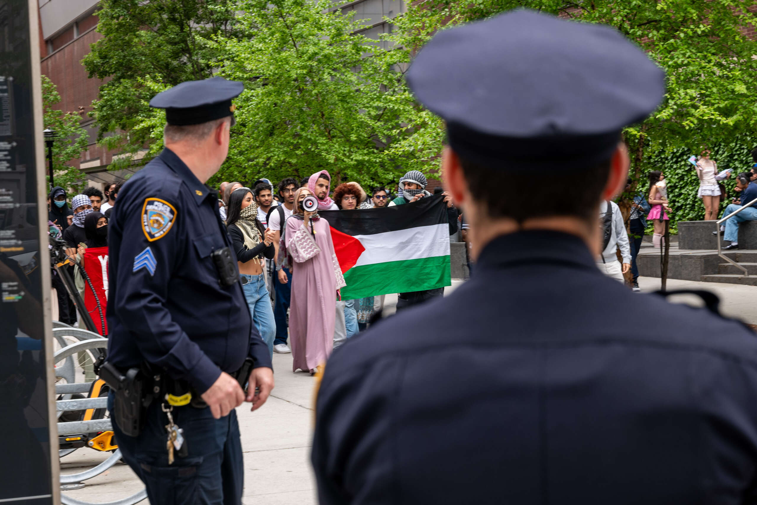 Cosmic_Surfer's tweet card. While the Heritage Foundation document focuses on the Palestine solidarity movement, its ultimate target is far broader.