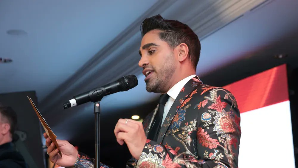 Beck_Sall's tweet card. Dr Ranj Singh, prominent LGBTQ+ TV personality and medical professional, has revealed he now suffers from anxiety following a sustained campaign of online harassment by former GP Dr David Cartland.