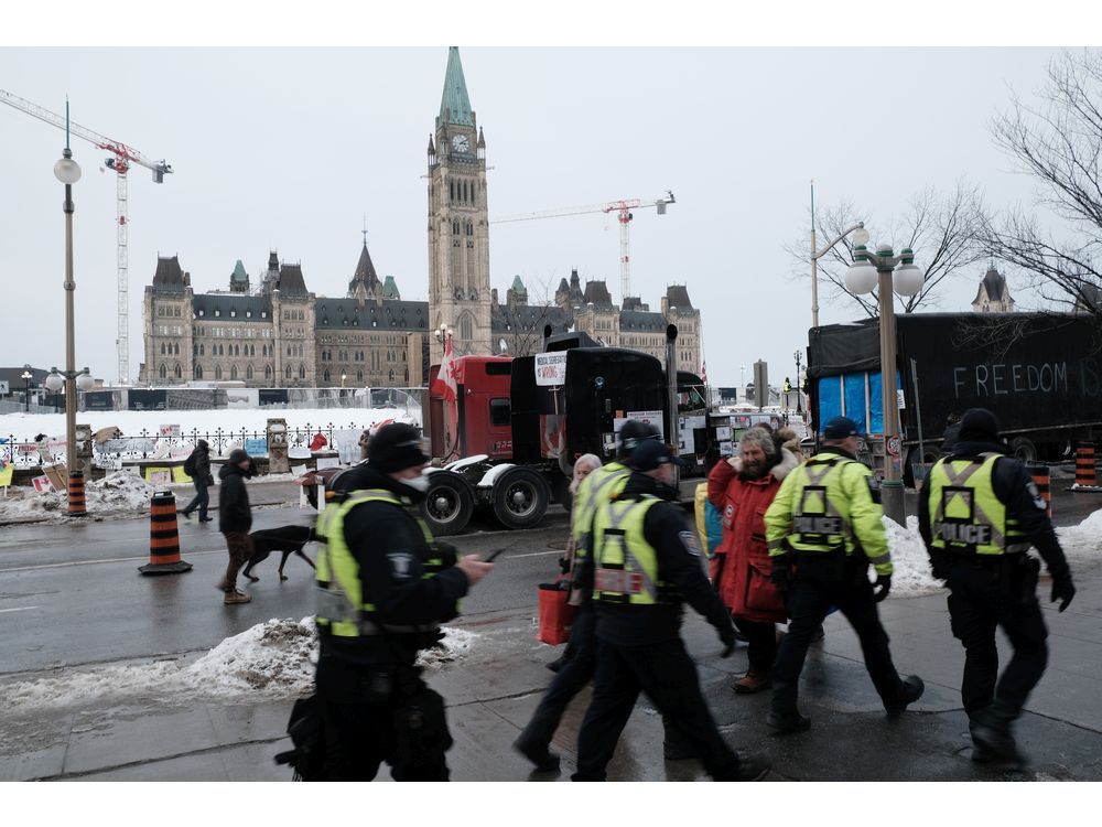 gmacofglebe's tweet card. More than 500 charges laid during convoy protest, Ottawa police say