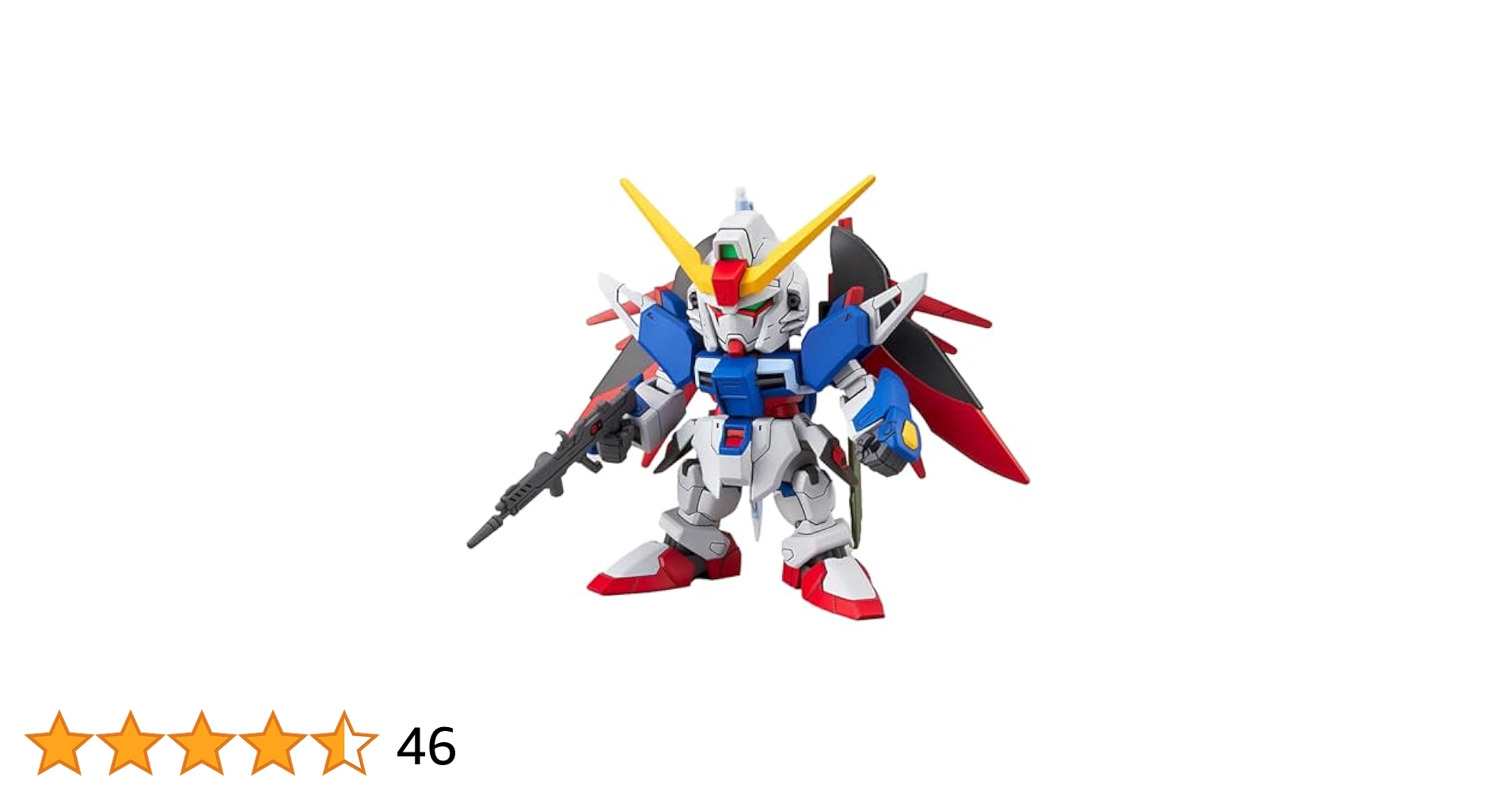 ReachOut4Gunpla's tweet card. SDガンダムEXスタンダードより、SDガンダムEXスタンダード機動戦士ガンダムSEED DESTINY デスティニーガンダムが登場! SDガンダムEXスタンダードとは 従来のSDガンダムシリーズを大幅に超える可動域により、様々なポージングが可能!スタイリッシュなプロポーションを併せ持ち、 別売りのHGシリーズとの互換性でカスタマイズ遊びも出来る!!既存ユーザーはもちろん、新規ユーザーにもオス...