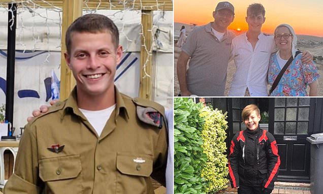 SabriSun_Miller's tweet card. Avi Rosenfeld, 60, and his English teacher wife Sam Rosenfeld, 50, originally from Hendon, north London, have spoken for the first time of their grief for their fallen soldier son, Natan, 20.