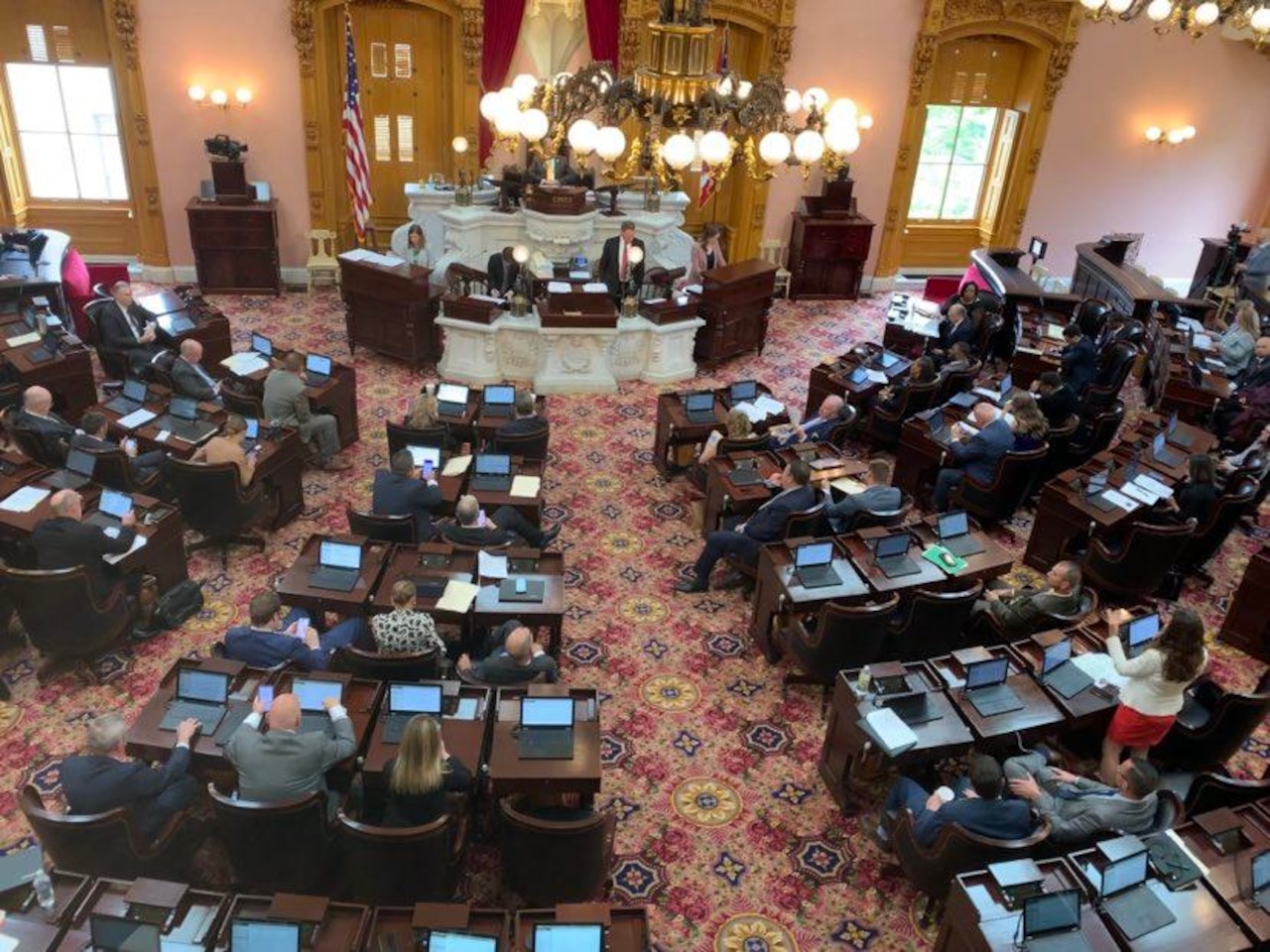 Honesty4OhioEd's tweet card. Monday's high-stakes showdown in the House will determine fate of three vetoed property tax measures as GOP faces intense lobbying and unified Democratic opposition.