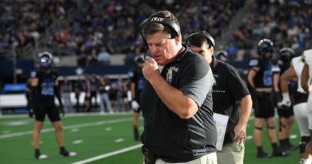 BrazosSports's tweet card. After a historic run at Woodville, Ty Robinson returns to his Central Texas roots, stepping into a legacy-rich program as Crawford’s first outside football hire in 35 years.