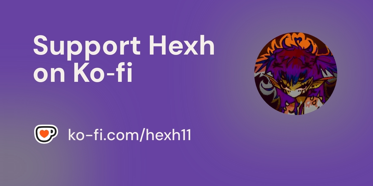 hexh__'s tweet card. Support Hexh