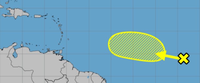 SunSentinel's tweet card. A new tropical system could emerge within the next week from an area of stormy weather located off the coast of Africa as of Friday night, according to the National Hurricane Center.
