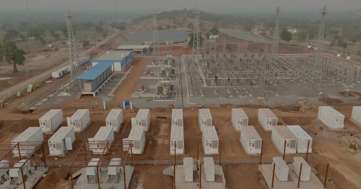 WBG_Energy's tweet card. India’s first grid-scale battery storage in Chhattisgarh enables cleaner energy, cuts emissions, and sparks massive investment in renewable power solutions.