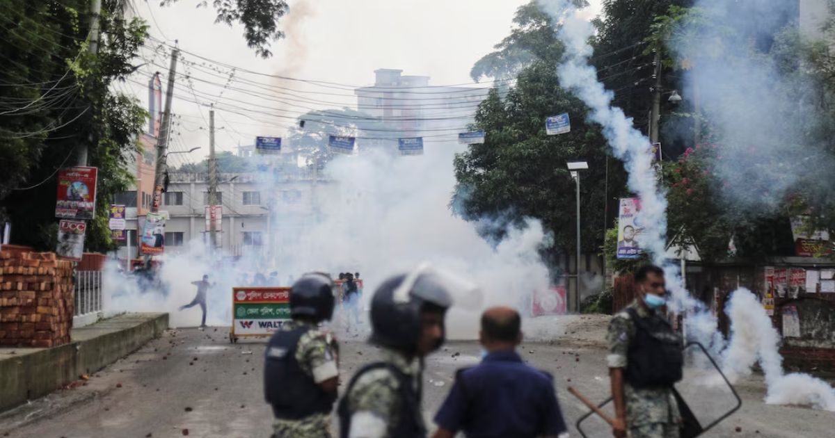 sajeebwazed's tweet card. Bangladesh's Gopalganj clashes reach UN as ICRF alleges genocide and human rights abuse by Bangladesh Army, demanding an international probe into deaths and heritage attack.