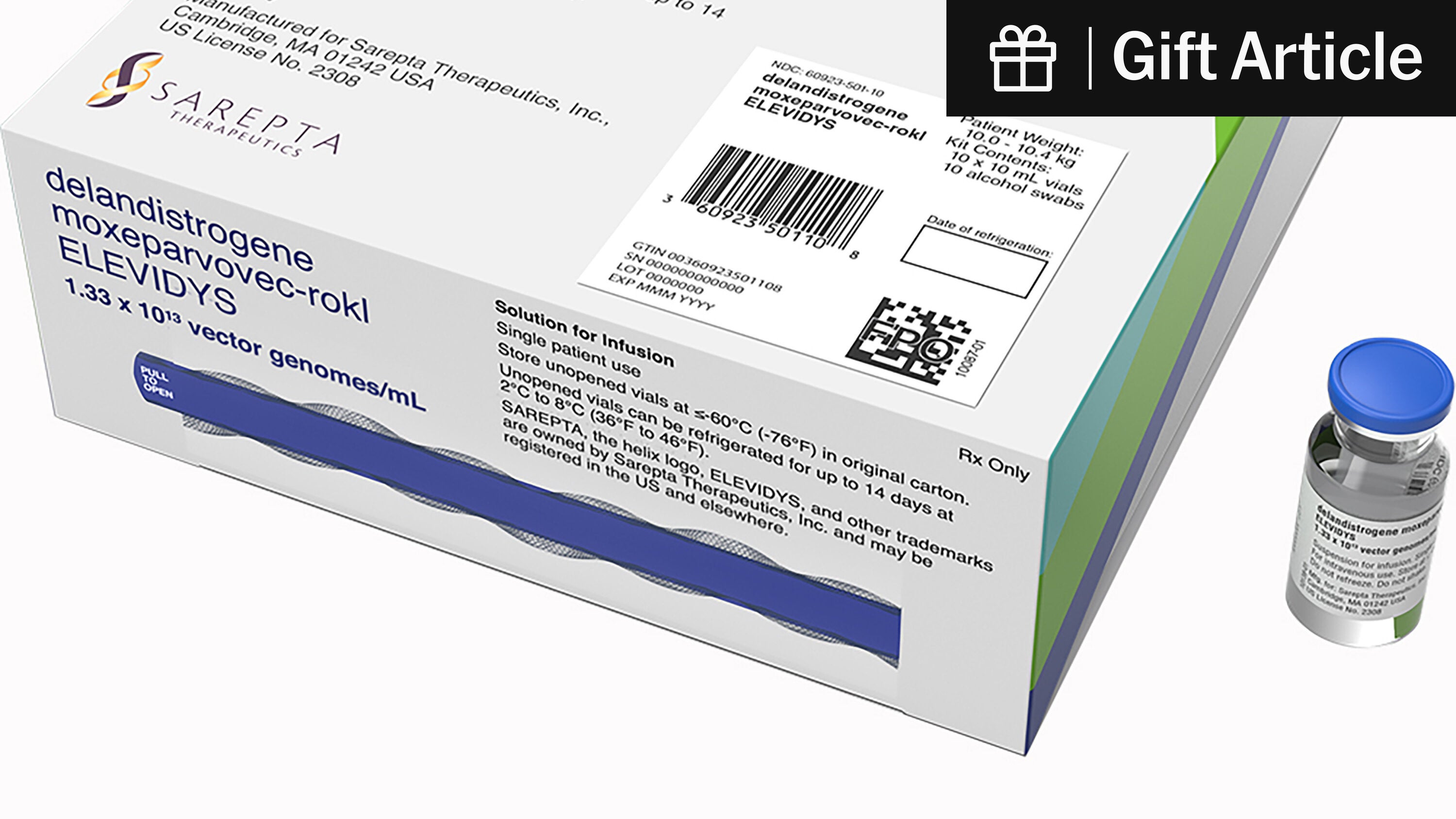 By_CJewett's tweet card. The regulator had asked Sarepta Therapeutics to halt all shipments of its therapy, Ele­vidys, after three patients died from liver failure after taking it or a similar treatment.