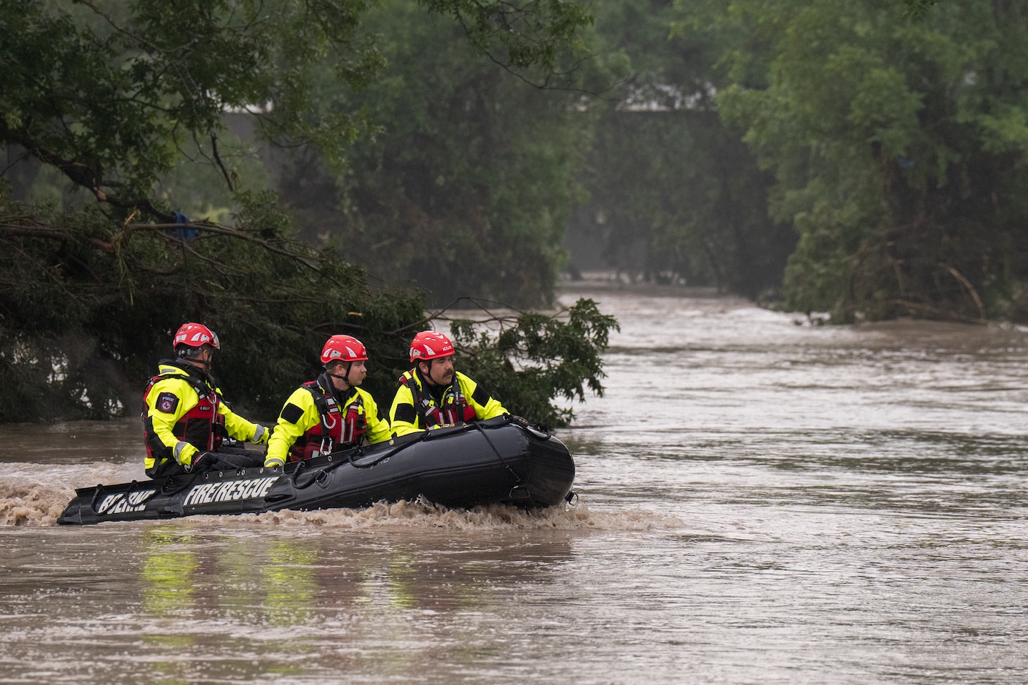 eilperin's tweet card. Local officials used the system more than two days after the recorded height of the floods.