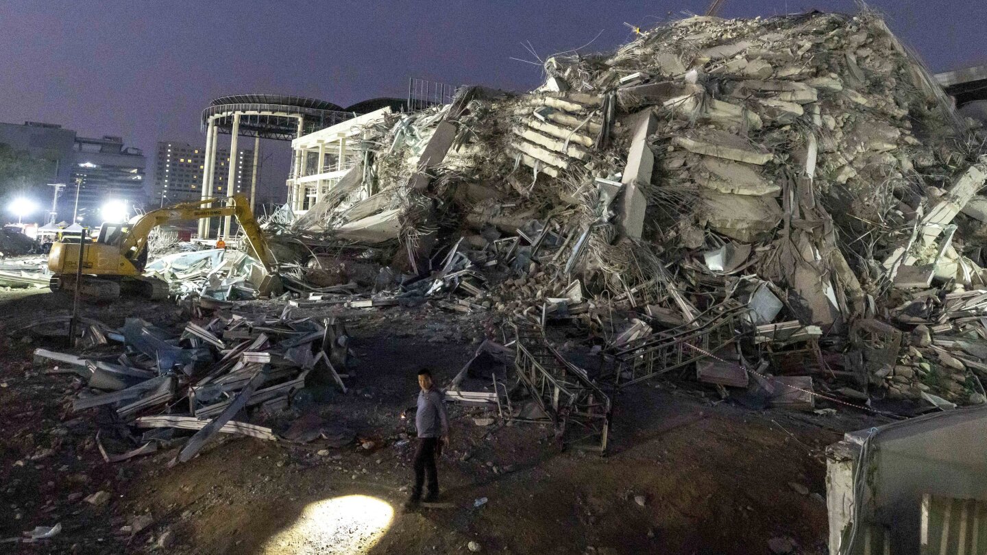mtwglobal's tweet card. A powerful earthquake has rocked Myanmar and caused extensive damage across a wide swath of one of the world’s poorest countries. Officials warn that the initial death toll -- above 140 -- is likely...