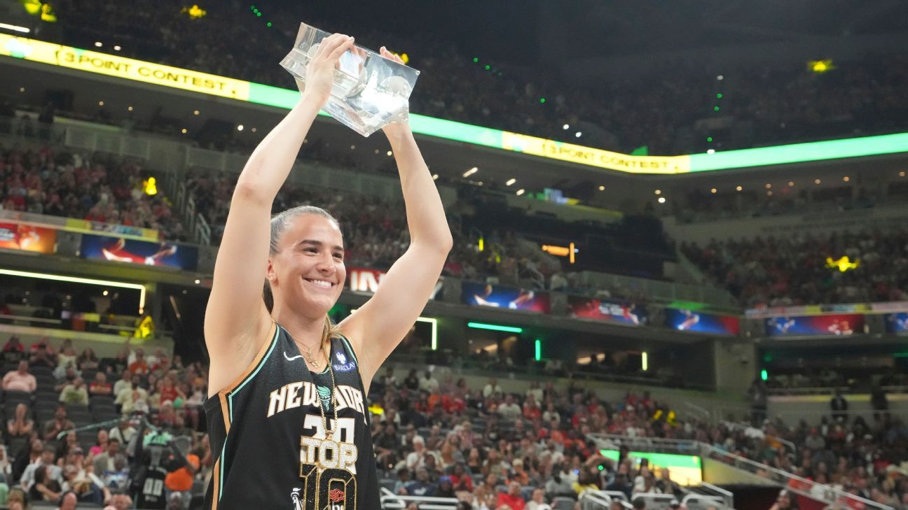 kendra__andrews's tweet card. Sabrina Ionescu captured her second WNBA 3-point contest crown and called it redemption after losing to Stephen Curry in their 2024 shootout.