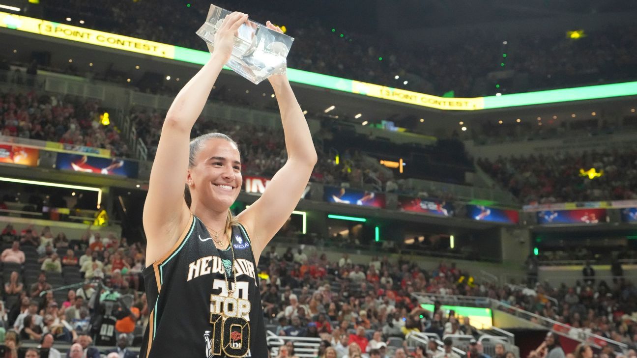 ESPN_WomenHoop's tweet card. Natasha Cloud won the WNBA All-Star skills challenge. Sabrina Ionescu won the 3-point contest. We grade every competitor.