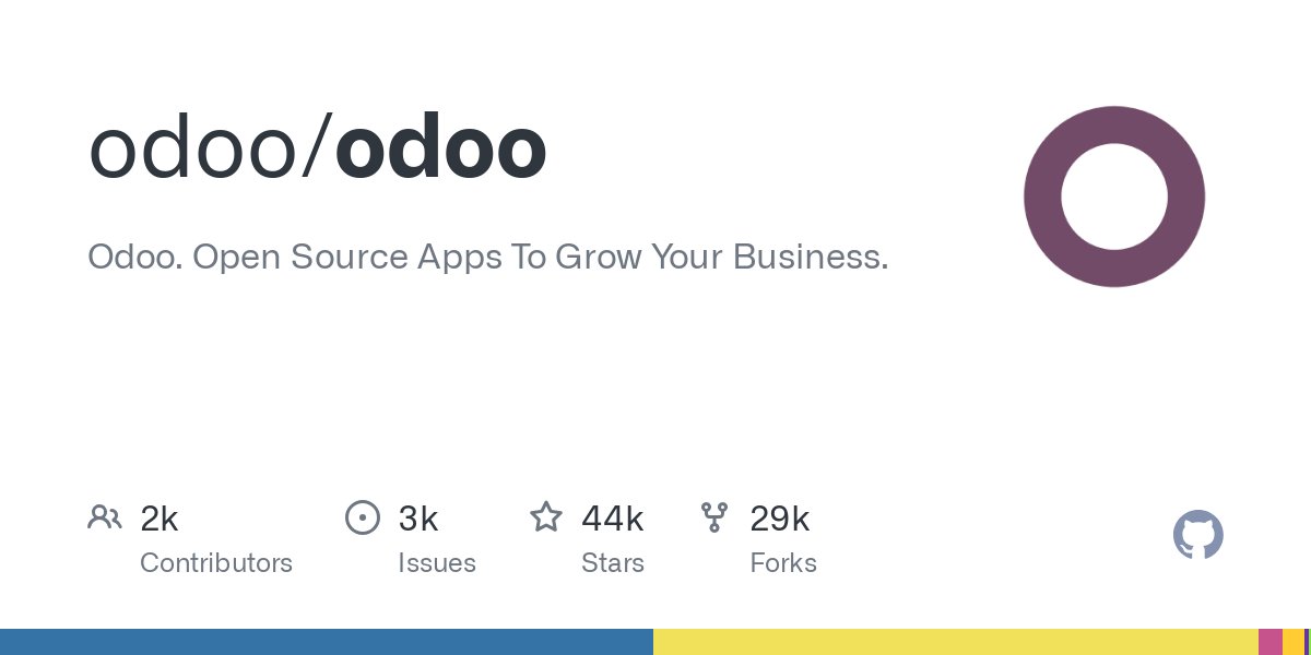 GitHubGPT's tweet card. Odoo. Open Source Apps To Grow Your Business. Contribute to odoo/odoo development by creating an account on GitHub.