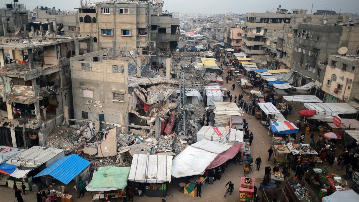wkms's tweet card. Israel and Hamas have reached an agreement on a multiphase ceasefire that commits them to end the war in Gaza, President Biden and Qatar's prime minister announced separately on Wednesday.