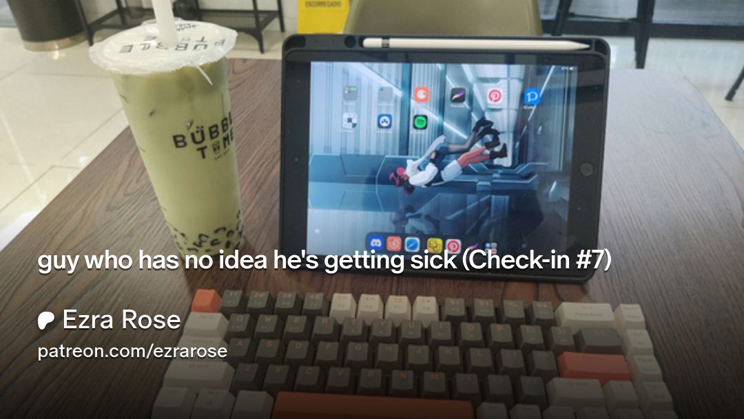 SuperSonicSoda_'s tweet card. Get more from Ezra Rose on Patreon