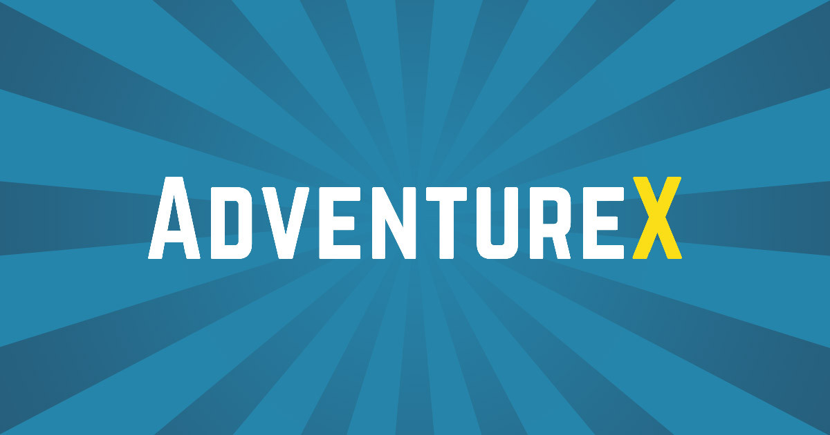 AdvXConf's tweet card. Since 2011, AdventureX is the UK's only convention dedicated to narrative-driven gaming and interactive storytelling.