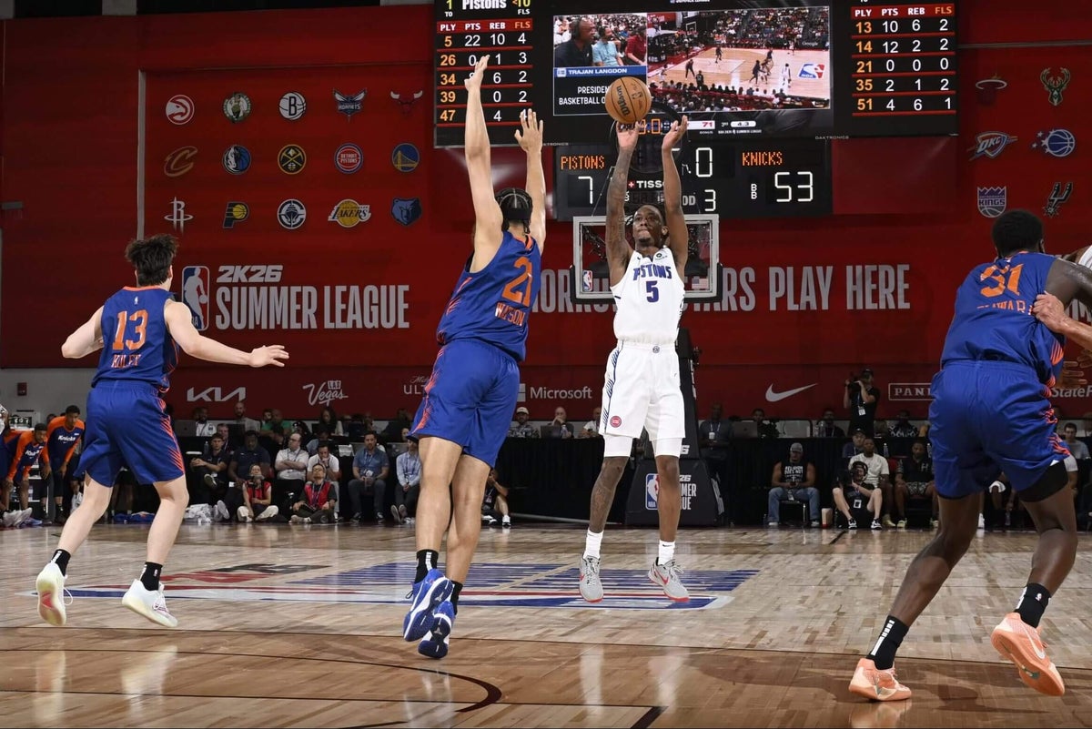 HunterPatterson's tweet card. Nearly half of Ron Holland's 28 points came by way of his 3-point shooting, an area of improvement for him entering the offseason.