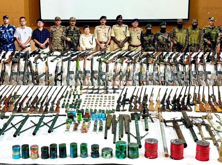 governancenow's tweet card. IEDs, grenades among large cache of arms and explosives found in massive security operation