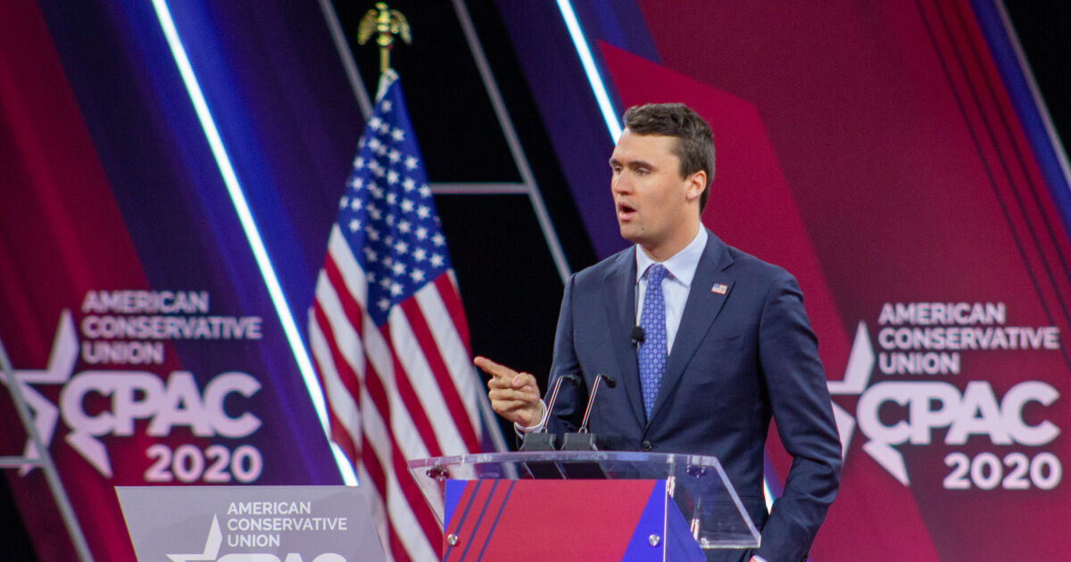 lgbtqnation's tweet card. Charlie Kirk lamented the fact that women these days don't want to be controlled.