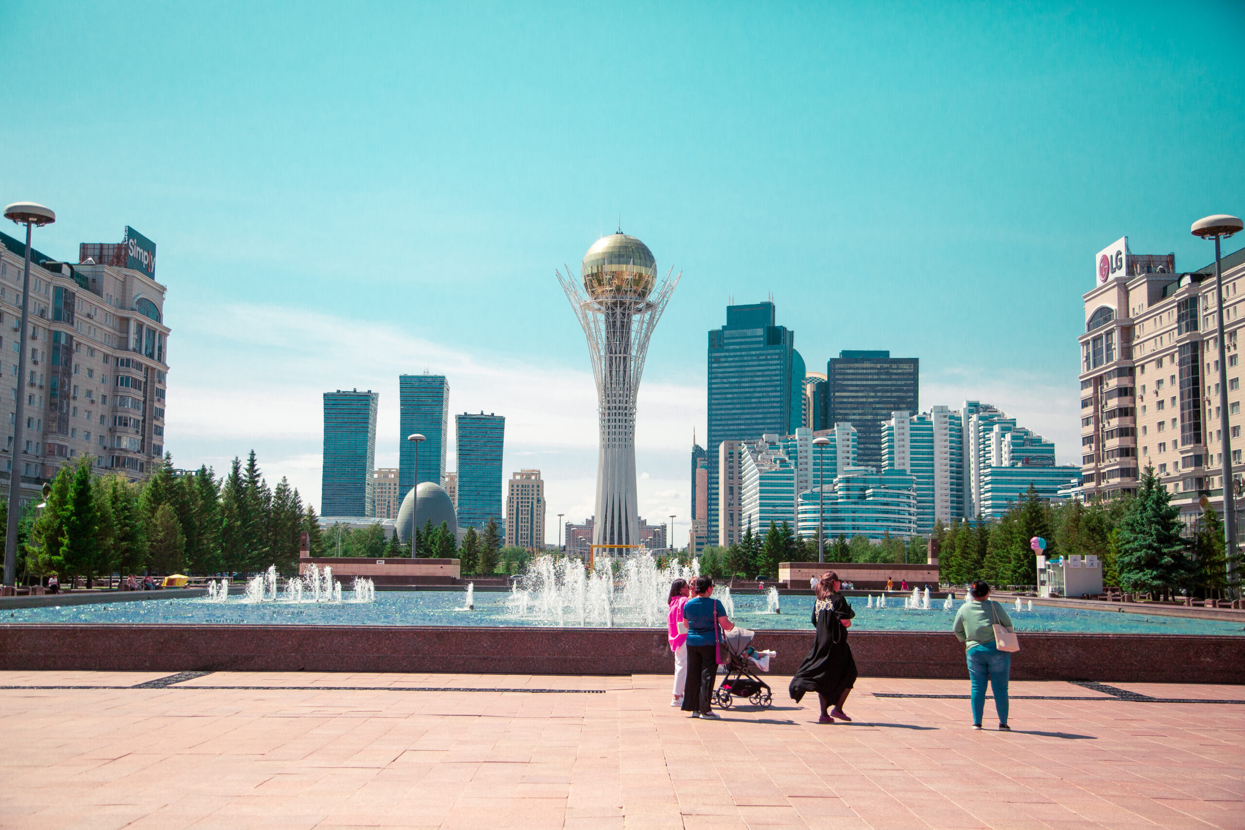 romanvassilenko's tweet card. Kazakhstan Welcomes Over 7.5 Million Foreign Visitors in First Half of 2025