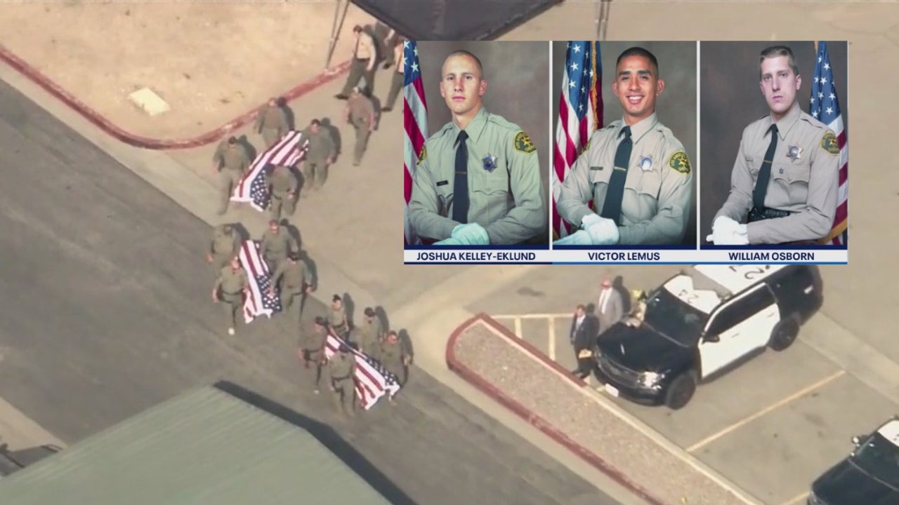 canammissing's tweet card. Three sheriff's deputies were killed following an explosion at a training facility in East Los Angeles Friday morning.