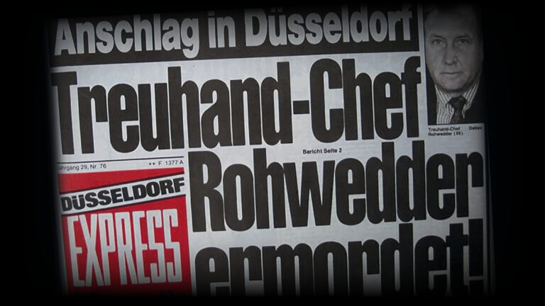 alex_baur's tweet card. Rohwedder – Einigkeit und Mord und Freiheit von Christian Beetz und Georg Tschurtschenthaler. Doku-Miniserie (vier Folgen). Auf Netflix Verschwörungstheorien verkaufen sich immer gut, was erklären...