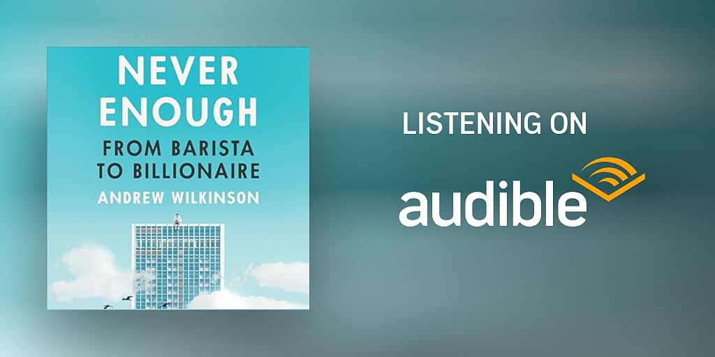 rsstafford's tweet card. Check out this great listen on Audible.com. "Like going to business school and therapy all in one book." —James Clear, New York Times Bestselling Author, Atomic Habits Once a barista in a small cafe...