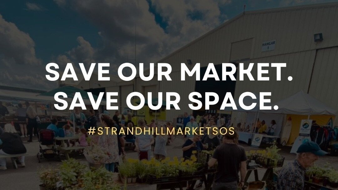 StrandhillSPM's tweet card. Save Strandhill People’s Market – Save Our Space