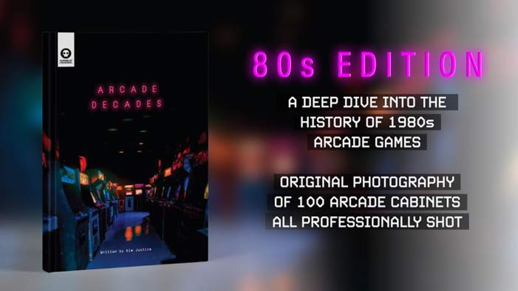 ashens's tweet card. A deep dive into 100 classic arcade games of the 1980s, all with original photography, from the cover to the story within.