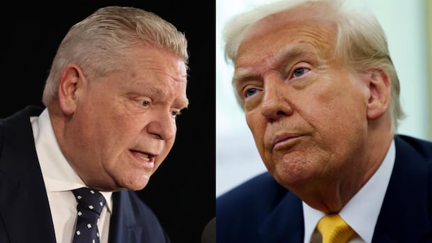 MarkManger's tweet card. Ontario is suspending its 25 per cent surcharge on exports of U.S.-bound electricity after a top official in the Trump administration offered an "olive branch" in the form of a meeting to discuss the...