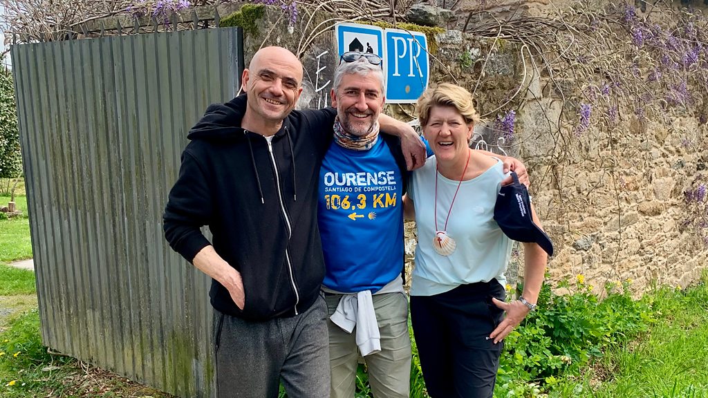 Marthakearney's tweet card. Clare meets a man who completely changed his life after walking the Camino Sanabrés.