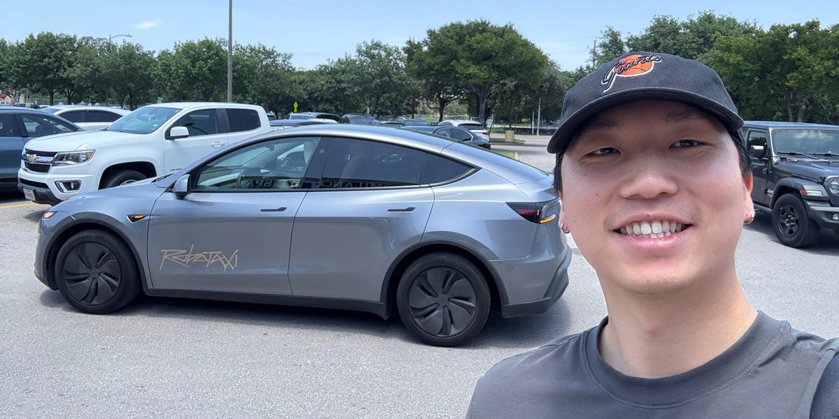 alistairmbarr's tweet card. Tesla's robotaxi encountered three disengagements or human interventions during Business Insider's test of the service.