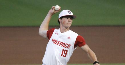 Timesland's tweet card. The pitcher said if he is not chosen in the first six or seven rounds, he will return to N.C. State for his junior season.