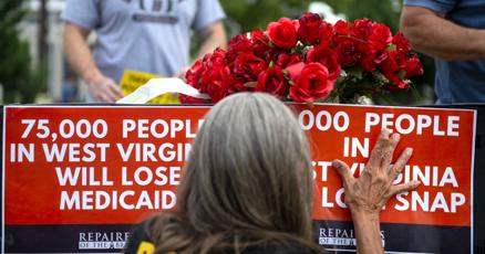 WVPress's tweet card. The West Virginia Hospital Association and independent analysts predict costly consequences from sweeping Medicaid cuts built into the Republican budget reconciliation law, the One Big Beautiful Bill...