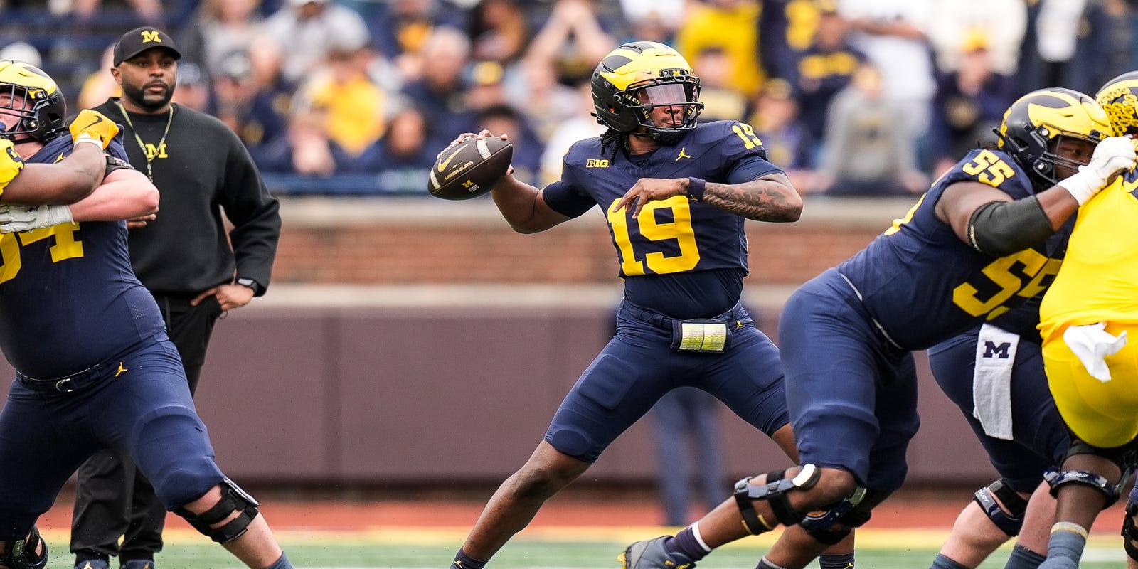 RealTonyGarcia's tweet card. The Wolverines are officially less than 50 days away from their season-opening kickoff vs. New Mexico. Here are the five biggest questions: