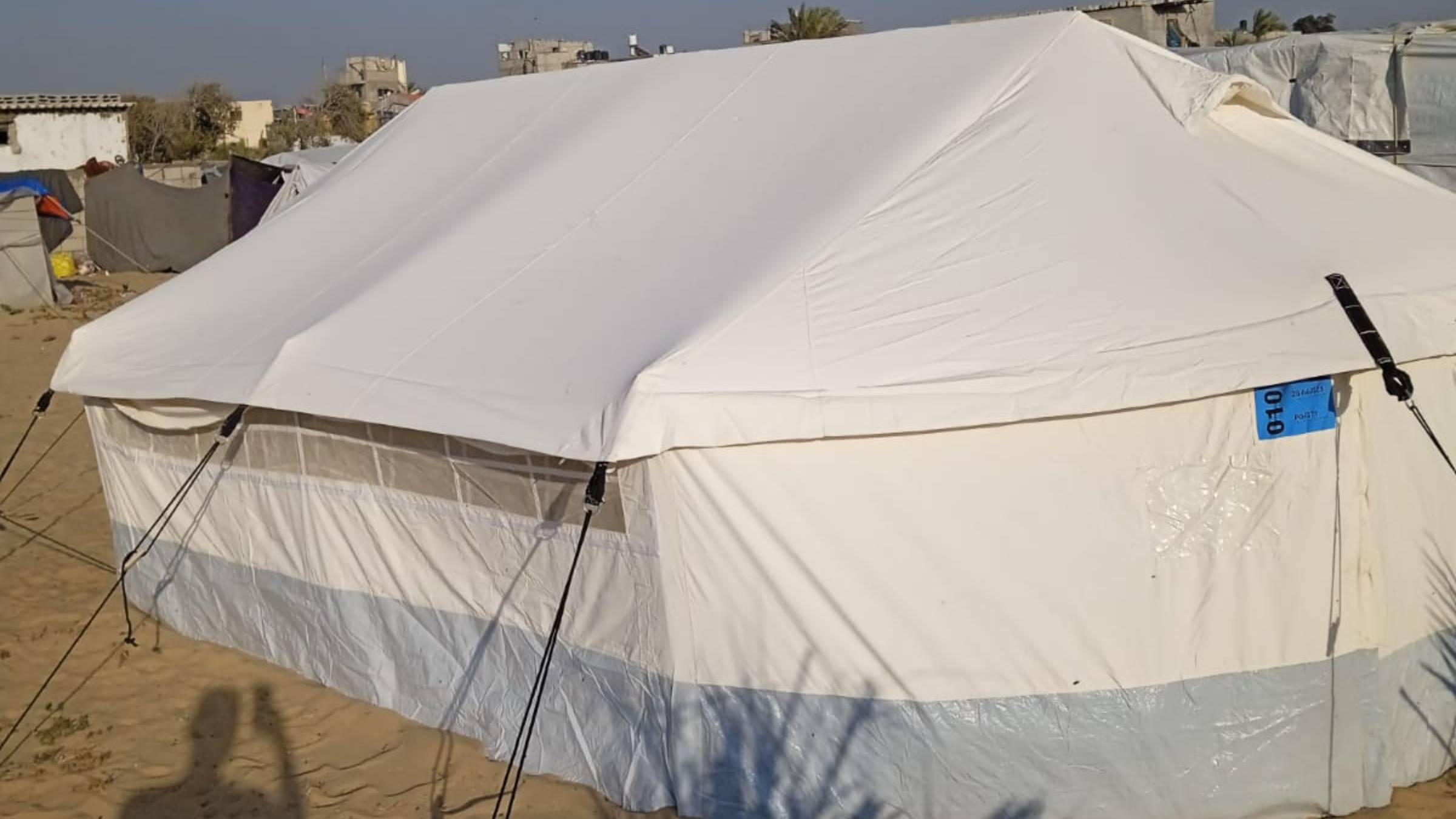 stevesalaita's tweet card. **With Famine on the rise, we will significantly lower tent purchases and focus on food (rice and bread) and water over the next couple of weeks**