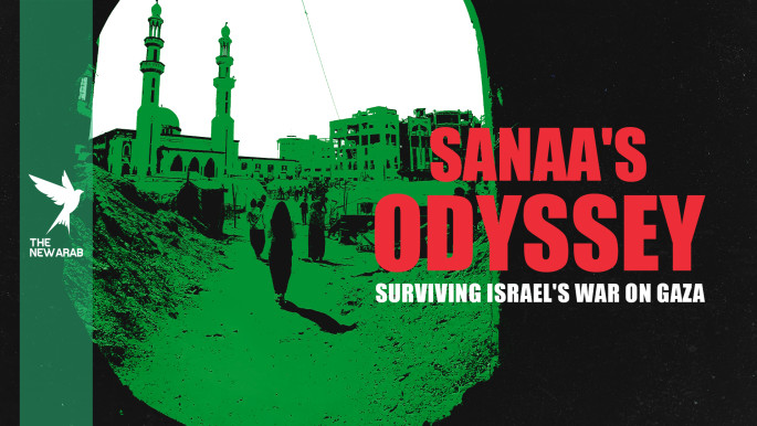 TNAPodcasts's tweet card. Sanaa’s Odyssey is a brand new series from The New Arab. It is the story of loss and survival in Gaza, in the face of an Israeli onslaught.